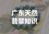 广东天然翡翠知识：了解这种宝石的形成、特征和市场前景